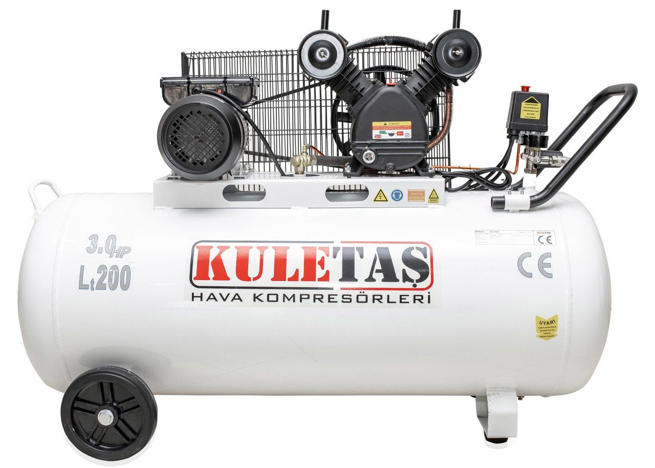 Kuleta 200 Litre Kompresr 3 Hp